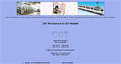 Desktop Screenshot of cdt-werbedruck.de
